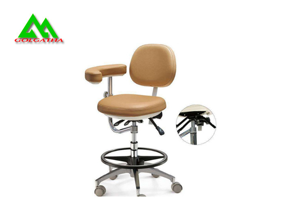 中国 上りの移動可能な歯科助手の腰掛けの人間工学的の歯科椅子は及び制御します サプライヤー