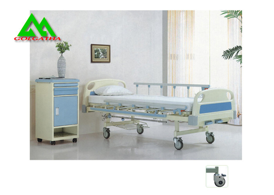 中国 看護のための2台の波3の折る病院棟装置のヘルスケアのベッド サプライヤー