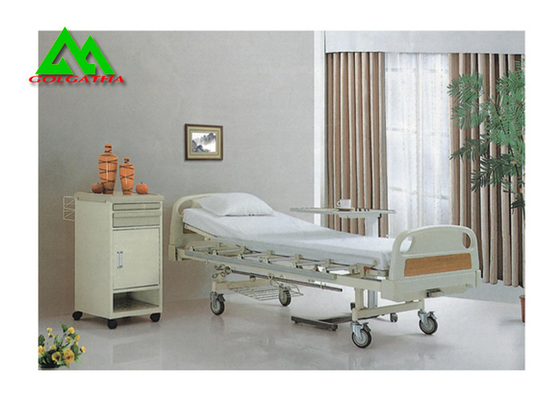 中国 動産1の波2の折目の看護のベッド、医療保障の調節可能な病院用ベッド サプライヤー