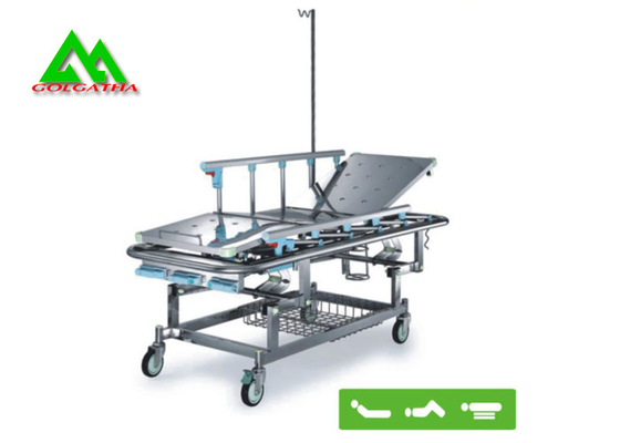 中国 車輪、忍耐強い輸送の伸張器が付いている伸張器のベッドの病院棟装置 サプライヤー
